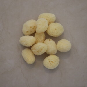 10-Pack Natural Sea Sponge Puffs