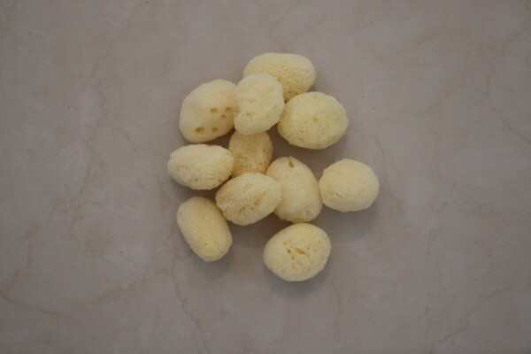 10-Pack Natural Sea Sponge Puffs